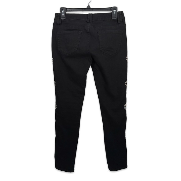 Vintage Romeo & Juliet Couture black skinny jeans size 28 - Picture 4 of 5
